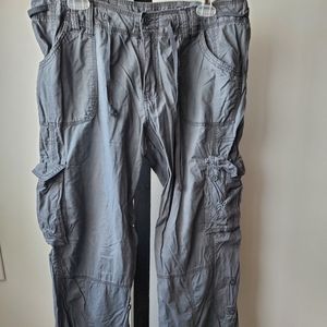 Grey Cargo Pants